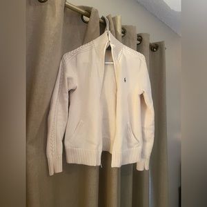 Ralph Lauren Sport white knitted sweater MEDIUM